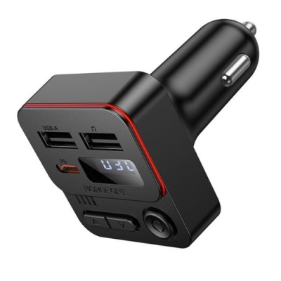 FM Модулятор Borofone BC60 (Чорний)