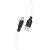 кабель hoco x21 plus silicone usb - microusb 2.4a/1m (чорно-білий) 