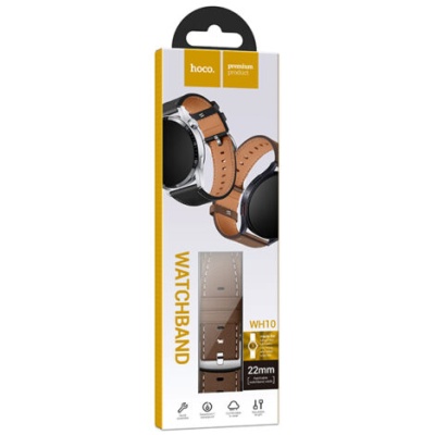 ремінець hoco wh10 для watch band (20mm) (brown) 
