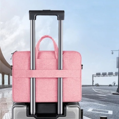 сумка для ноутбука dux ducis lbjb shoulder bag for 13"-13.9" (pink) 
