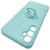 Купить силіконовий чохол soft silicone casevsmagnet ring для samsung a346 galaxy a34 5g - light cayn онлайн