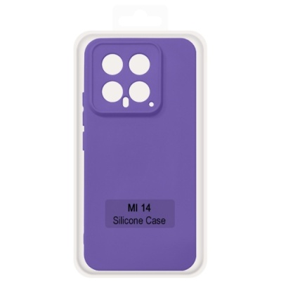 Купить чохол soft silicone case full для xiaomi 14 (elegant purple) онлайн