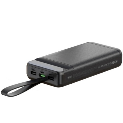 додаткова батарея power bank xo pr156 pd20w+qc22.5w 30000 mah (чорний) 