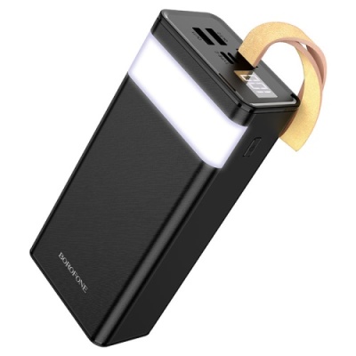 додаткова батарея power bank borofone bj18a 30000 mah (чорний) 