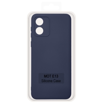 Купить чохол soft silicone case full для motorola e13 (dark blue) онлайн