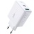 Мережевий Зарядний Пристрій Acefast A5 PD32W+QC 3.0 (1Type-C/USB/3A) (білий) мережевий зарядний пристрій acefast a5 pd32w+qc 3.0 (1type-c/usb/3a) (білий)