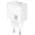 мережевий зарядний пристрій borofone bas45a 1usb/18w/qc3.0 + 1type-c/30w/pd (білий) 