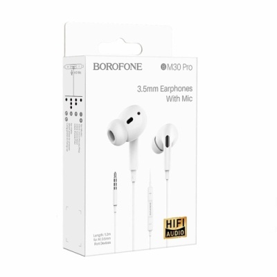 навушники borofone bm30 pro (білий) 