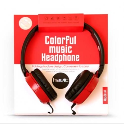 навушники для комп'ютера havit hv-h2178d red 