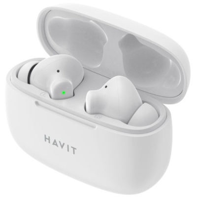 бездротові навушники (tws) havit tw967 (білий) 