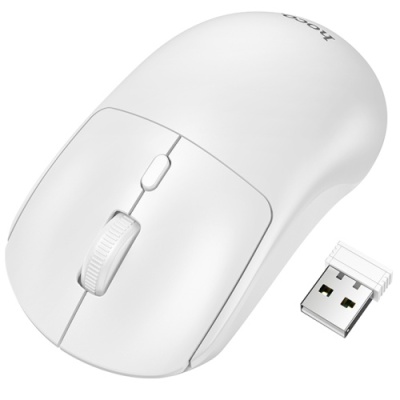 мишка бездротова hoco gm42 (білий) 