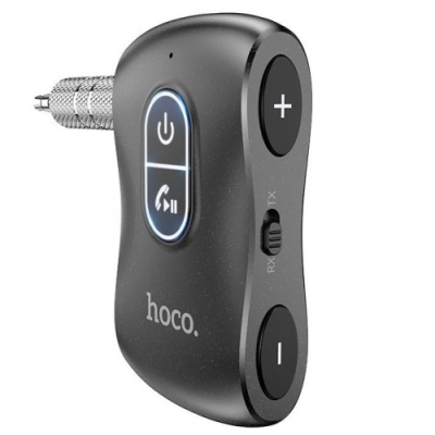 Bluetooth аудіо ресівер Hoco E73 Pro (Чорний)