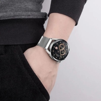 ремінець hoco wh02 для watch band (20mm) (silver) 