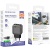 Мережевий Зарядний Пристрій Borofone BAS55A GaN 1USB/20W/QC3.0 + 1Type-C/30W/PD + (Type-C - Type-C) (Чорний) мережевий зарядний пристрій borofone bas55a gan 1usb/20w/qc3.0 + 1type-c/30w/pd + (type-c - type-c) (чорний)