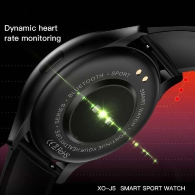 смарт-годинник xo j5 amoled (чорний) 
