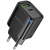 Мережевий Зарядний Пристрій Borofone BA83A 1USB/18W/QC3.0 + 1Type-C/20W/PD (Чорний) мережевий зарядний пристрій borofone ba83a 1usb/18w/qc3.0 + 1type-c/20w/pd (чорний)
