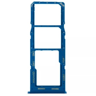 тримач sim-карти для samsung m127 galaxy m12, синій