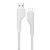 кабель earldom ec-174i soft silicone usb - lightning 3a/1m (білий) 