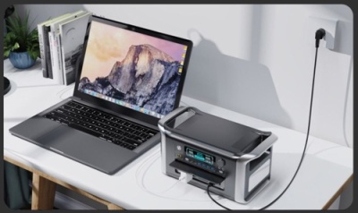 зарядна станція power station uapow apower 1000, 1800w, 1024wh, qc 3.0 18w, pd 100w, dc, lifepo4	 