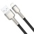 Кабель Baseus Cafule Metal USB - Lightning 2.4A/2m (CALJK-B01) (Black) кабель baseus cafule metal usb - lightning 2.4a/2m (caljk-b01) (black)