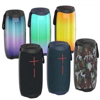 портативна колонка hopestar p40 led (чорний) 