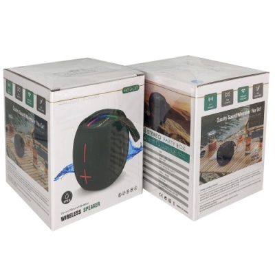 портативна колонка soonbox s6900 with led (блакитний) 