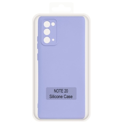Купить чохол soft silicone case full для samsung n980 galaxy note 20 (lilac) онлайн