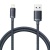 кабель baseus crystal shine usb - lightning 2.4a/1.2m (cajy000001) (black) 