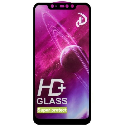 захисне скло glass full glue space для xiaomi redmi note 6 pro (чорний) 