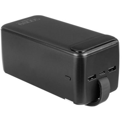 додаткова батарея power bank earldom et-pb58 50000 mah vs led lamp (чорний) 