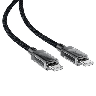кабель acefast c12-03 type-c - type-c (1.2м) (чорний) 
