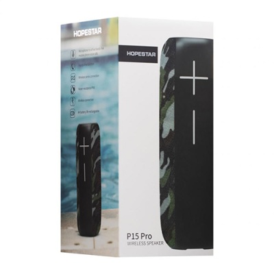 портативна колонка hopestar p15 pro (камуфляж зелений) 