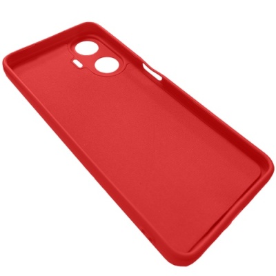 Купить силіконовий чохол soft tpu armor для realme c55 - red онлайн