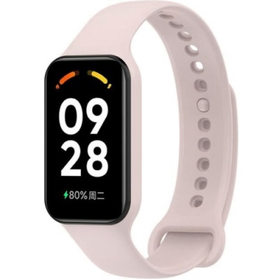 ремінець для xiaomi mi band 8 active/redmi smart band 2 original design (light pink/powder) 