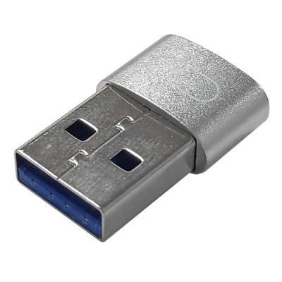 перехідник skydolphin ot08 otg usb - type-c 60mb/s (сірий) 