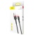 Кабель Baseus Cafule USB - Lightning 1.5A/2m (CALKLF-C19) (Black-Red) кабель baseus cafule usb - lightning 1.5a/2m (calklf-c19) (black-red)