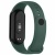 ремінець для xiaomi mi band 8/9/10 dark green 