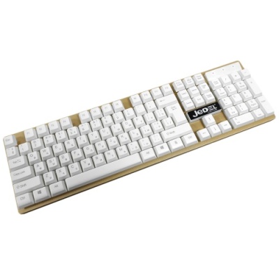 клавіатура безпровідна + миша jedel rws7000 white/black 
