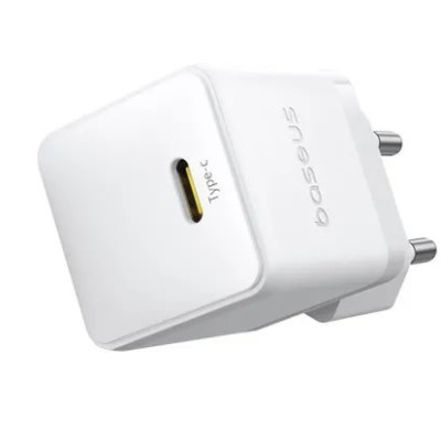 мережевий зарядний пристрій baseus palm fast charger (p10111605213-00) 1type-c/30w/pd (білий) 