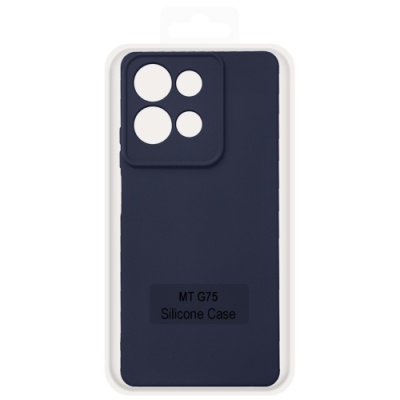 Купить чохол soft silicone case full для motorola g75 (dark blue) онлайн
