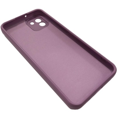Купить силіконовий чохол soft silicone casevsmagnet ring для samsung a035 galaxy a03 - blueberry yougurt онлайн