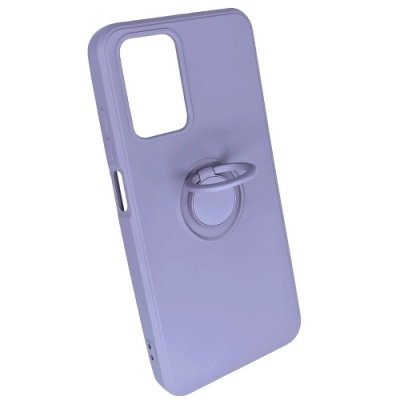 Купить силіконовий чохол soft silicone casevsmagnet ring для xiaomi redmi 10 - lavander онлайн