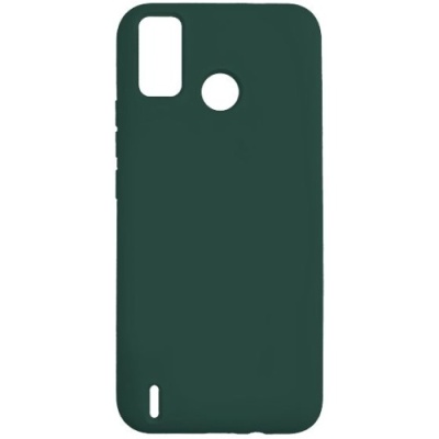 Купить силіконовий чохол soft silicone case для tecno spark 6 go - midnight green онлайн