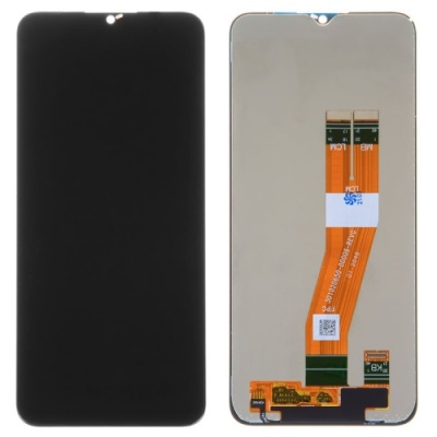 дисплей для samsung a025 galaxy a02s (2021)/a035 galaxy a03/a037 galaxy a03s з чорним тачскріном (163*72.5mm) (original prc)