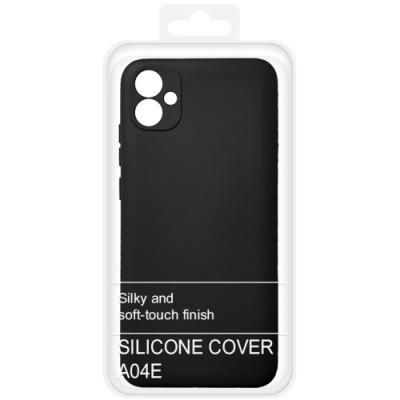 Купить чохол soft silicone case full для samsung a042 galaxy a04e (чорний) онлайн