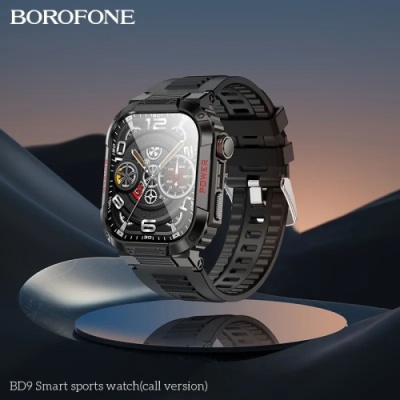 смарт-годинник borofone bd9 smart sports watch(call version) (чорний) 