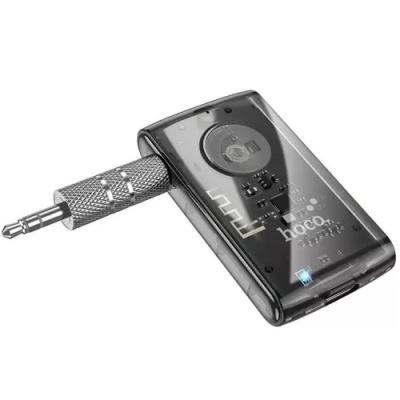 Bluetooth аудіо ресівер Hoco E66 (Чорний)