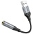 Перехідник Hoco LS36 USB - AUX (3.5mm)(female) 0.12m(Чорний) перехідник hoco ls36 usb - aux (3.5mm)(female) 0.12m(чорний)
