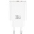 мережевий зарядний пристрій xo ce42 1usb/18w/qc3.0 + 1type-c/30w/pd (бiлий) 