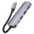 USB HUB Hoco HB27 Type-C multi-function converter (HDTV+USB3.0+USB2.0*2+PD) (Металево-сірий) usb hub hoco hb27 type-c multi-function converter (hdtv+usb3.0+usb2.0*2+pd) (металево-сірий)